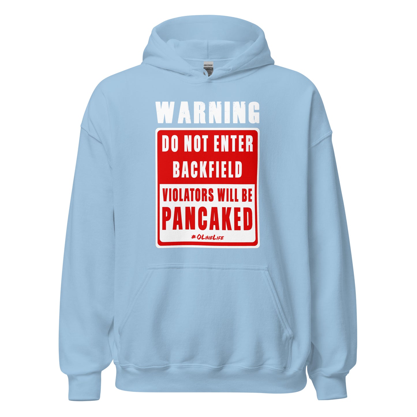 Do Not Enter Backfield Hoodie