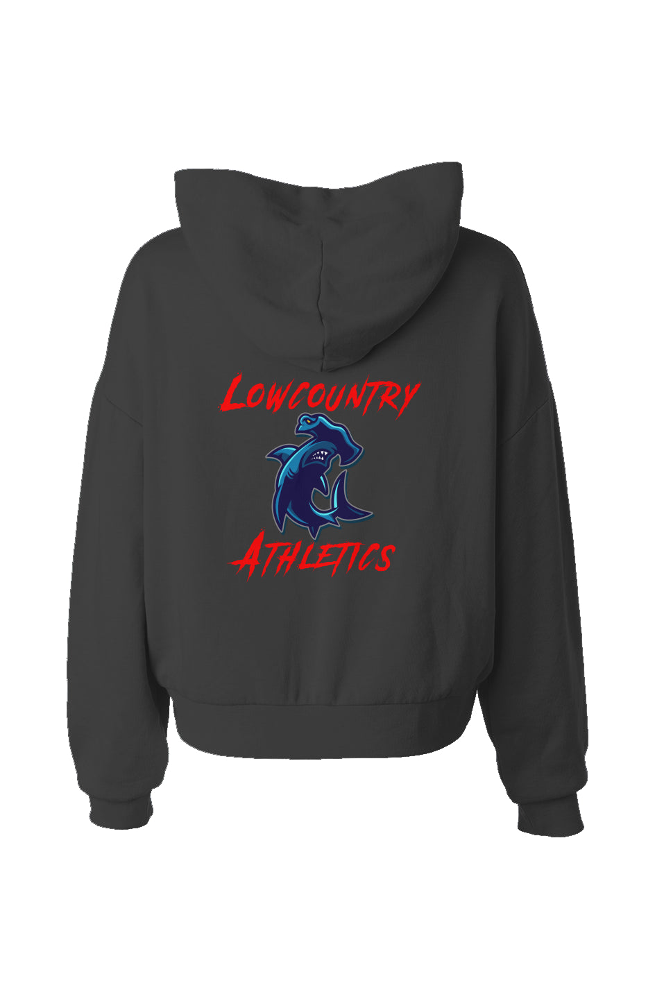 Lowcountry Athletics Hip Height Hoodie - Black