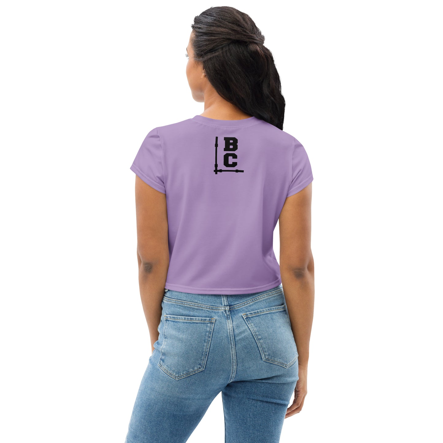 Lowcountry Barbell Club Iconic Crop Top - Twilight