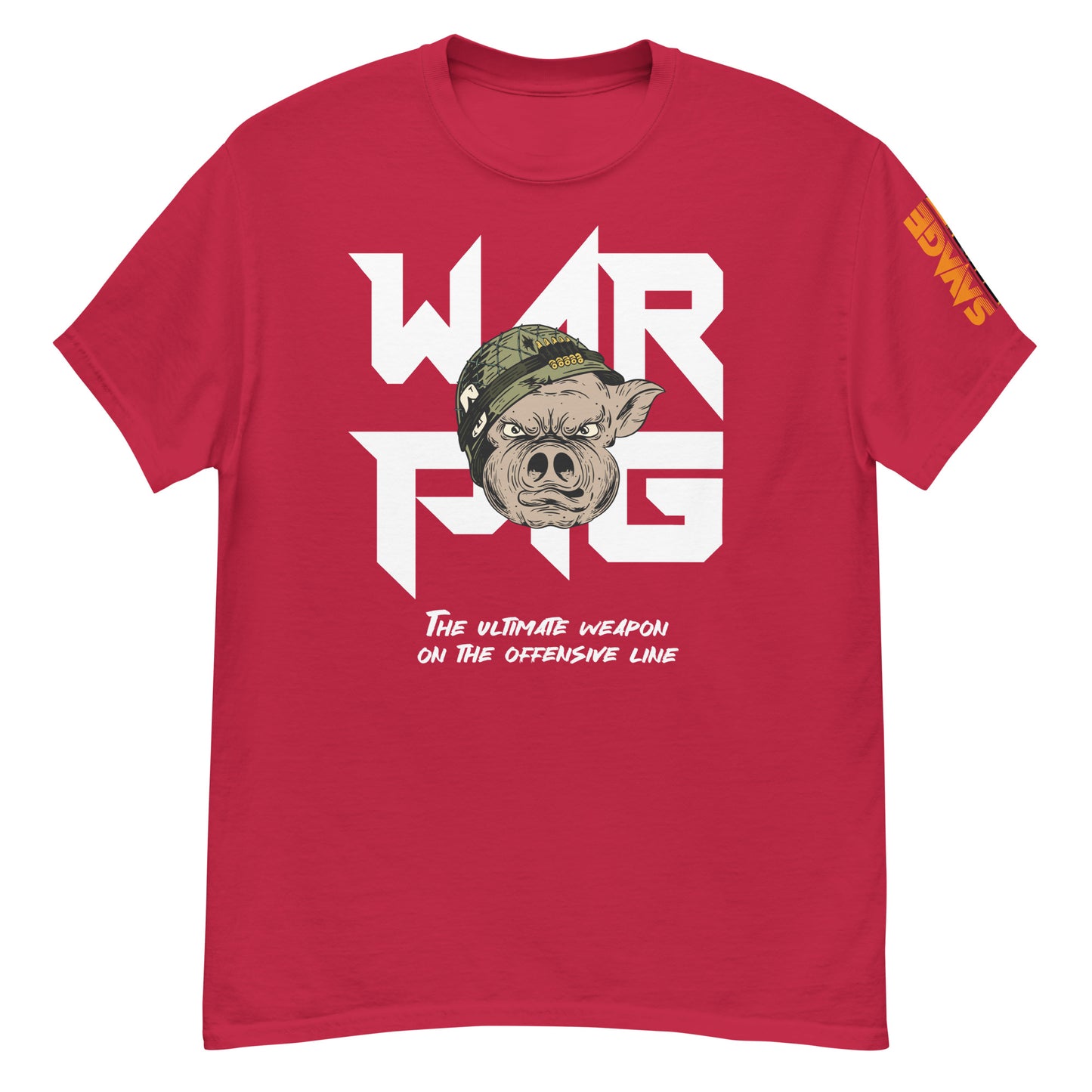 War Pig Offensive Lineman T Shirt