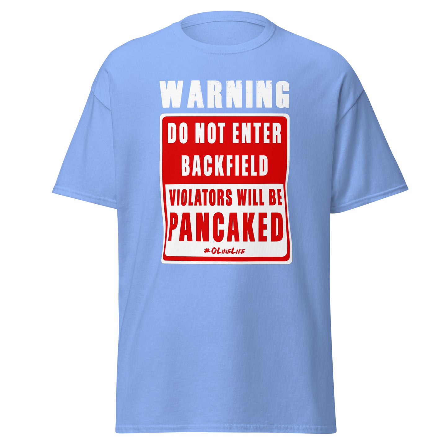 Do Not Enter Backfield T Shirt