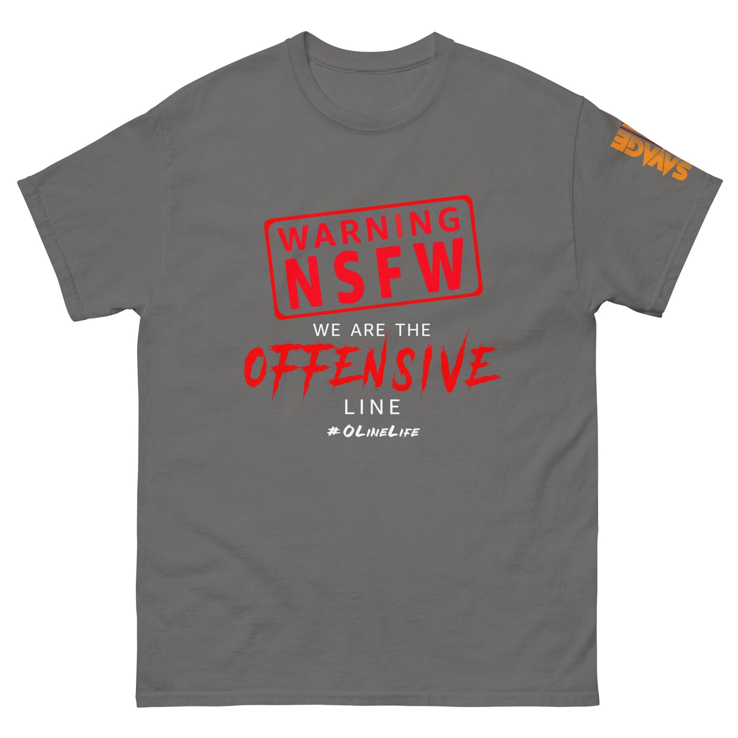 NSFW Offensive Line T Shirt