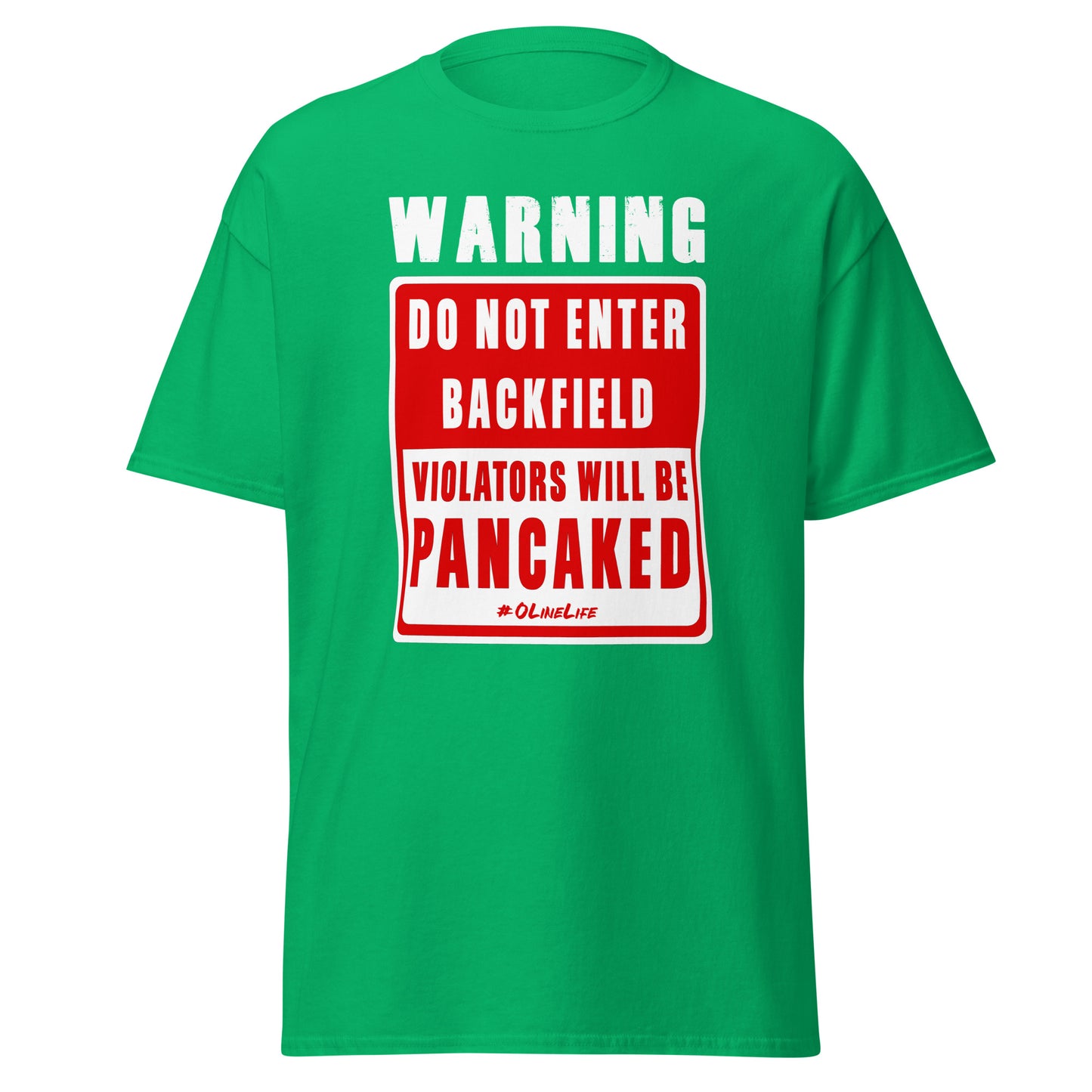 Do Not Enter Backfield T Shirt