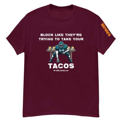 Blocking Tacos Classic T Shirt