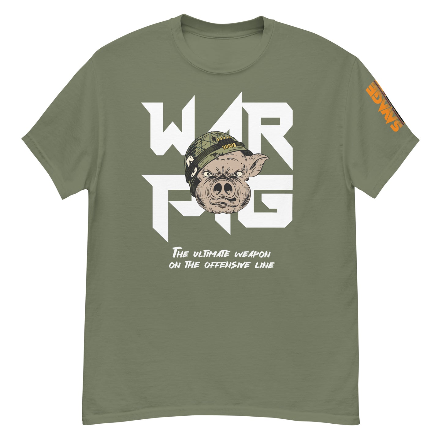 War Pig Offensive Lineman T Shirt