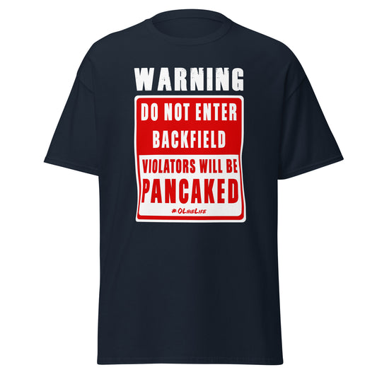 Do Not Enter Backfield T Shirt