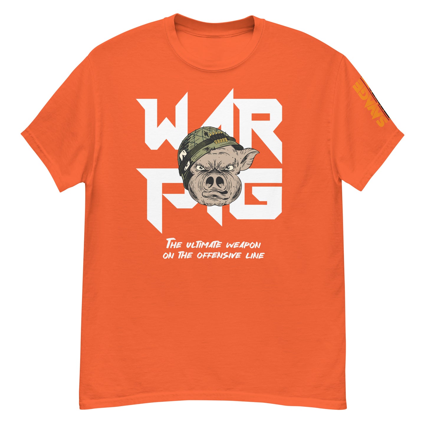 War Pig Offensive Lineman T Shirt