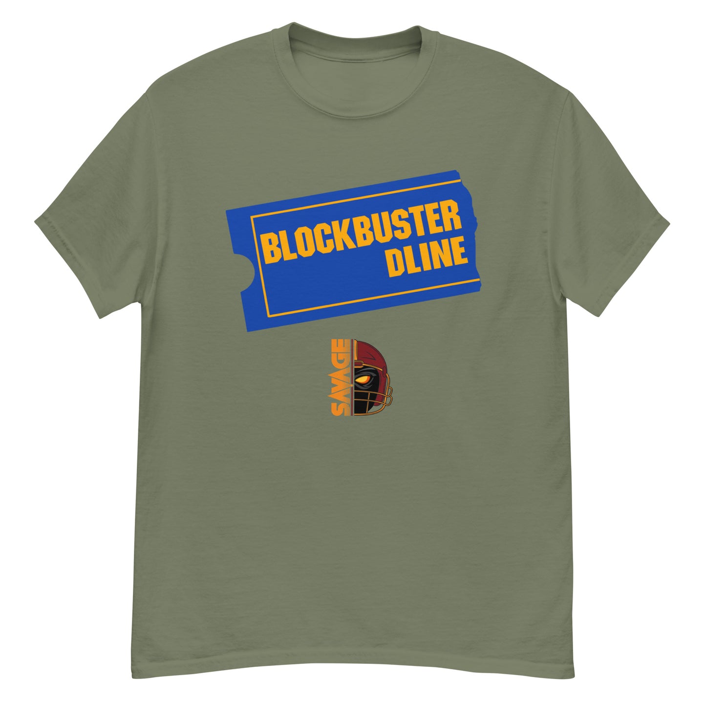 Block Busting DLine Classic T Shirt