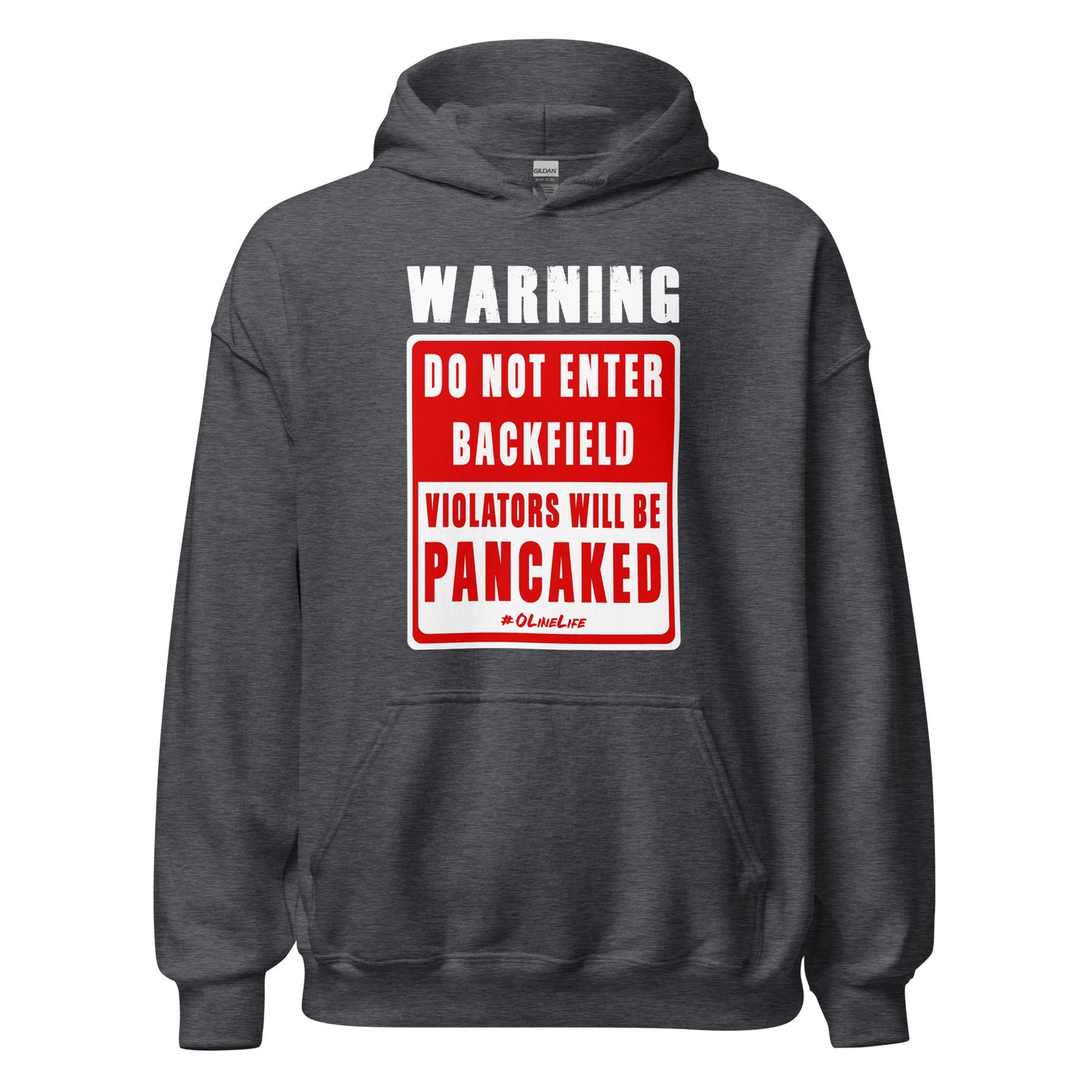 Do Not Enter Backfield Hoodie