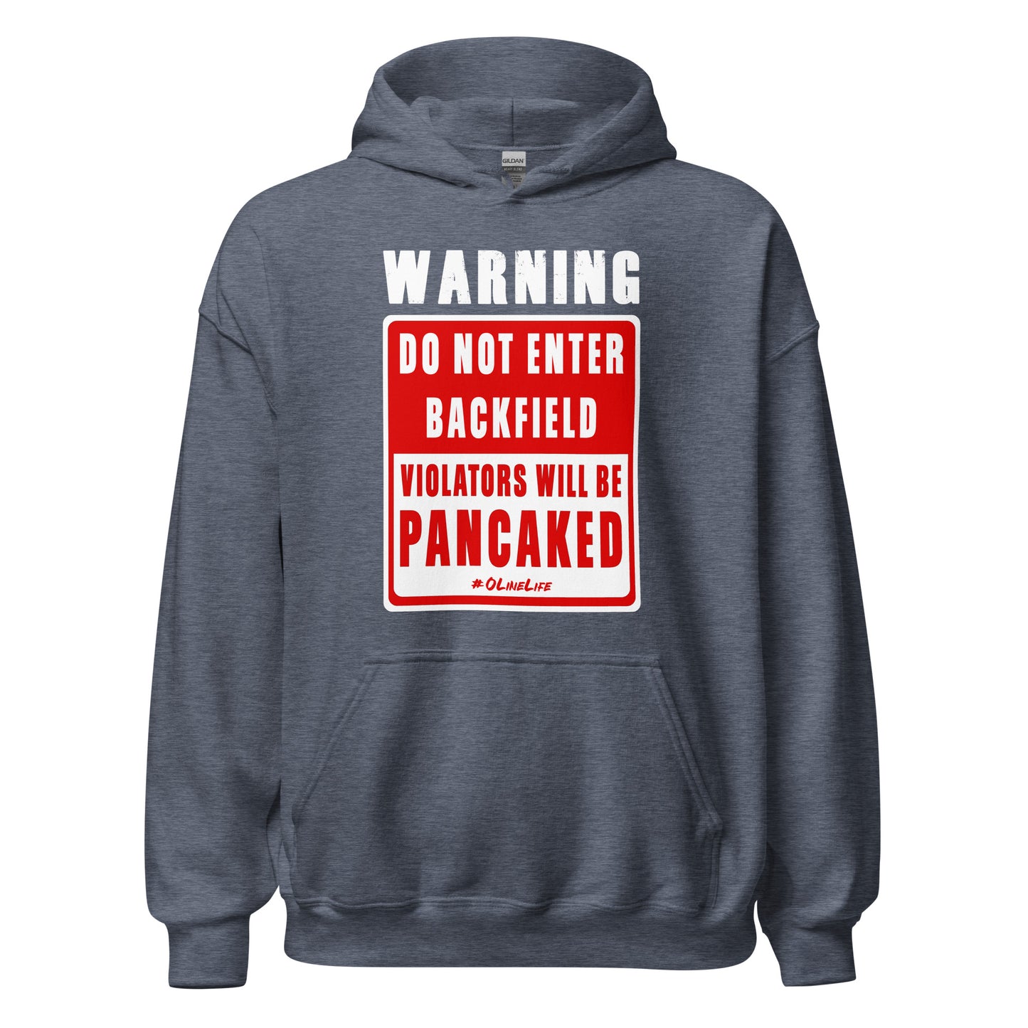 Do Not Enter Backfield Hoodie