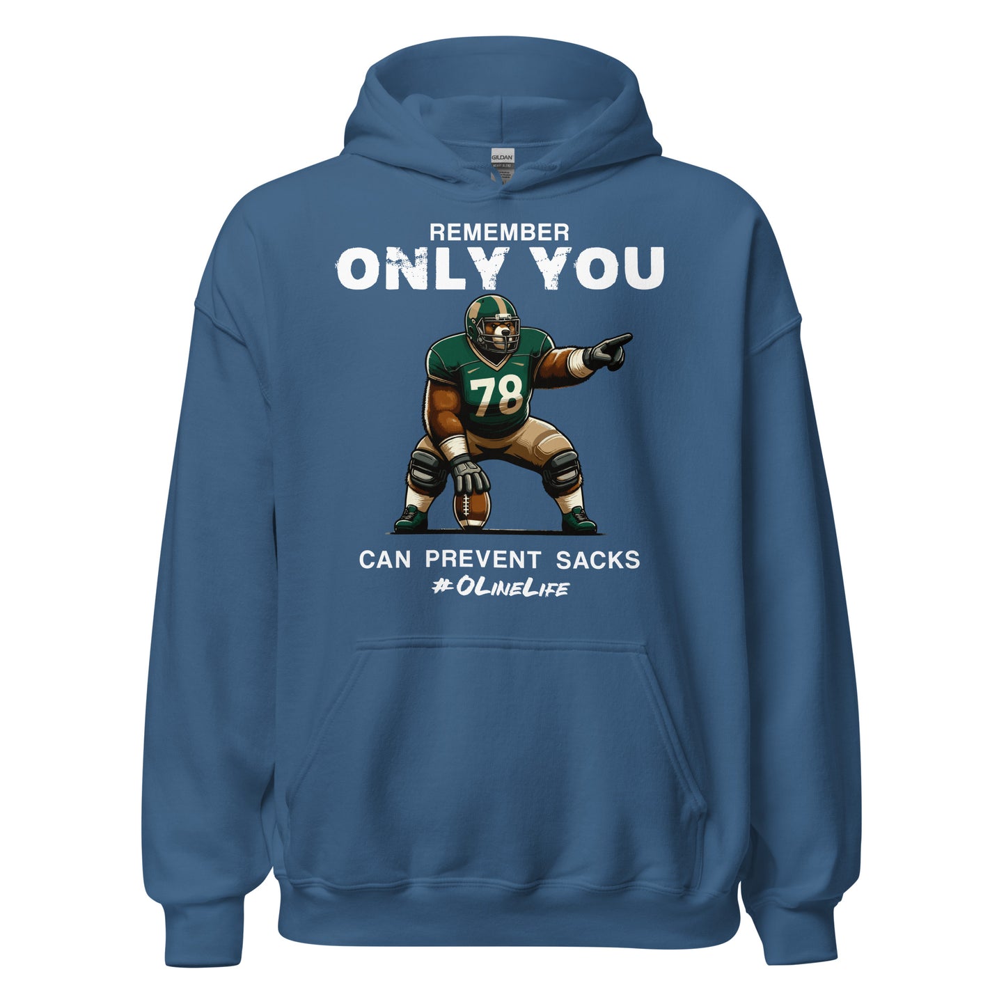 Only You Can Prevent Sacks Hoodie