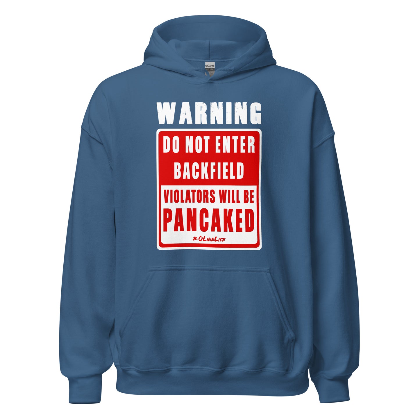 Do Not Enter Backfield Hoodie