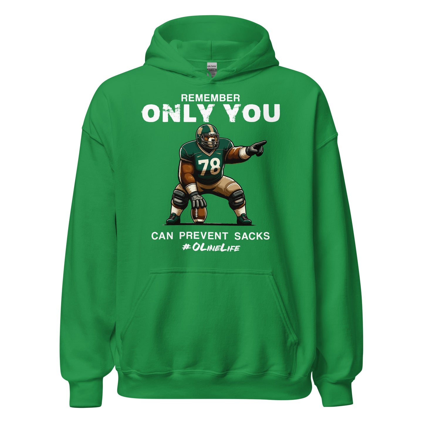 Only You Can Prevent Sacks Hoodie