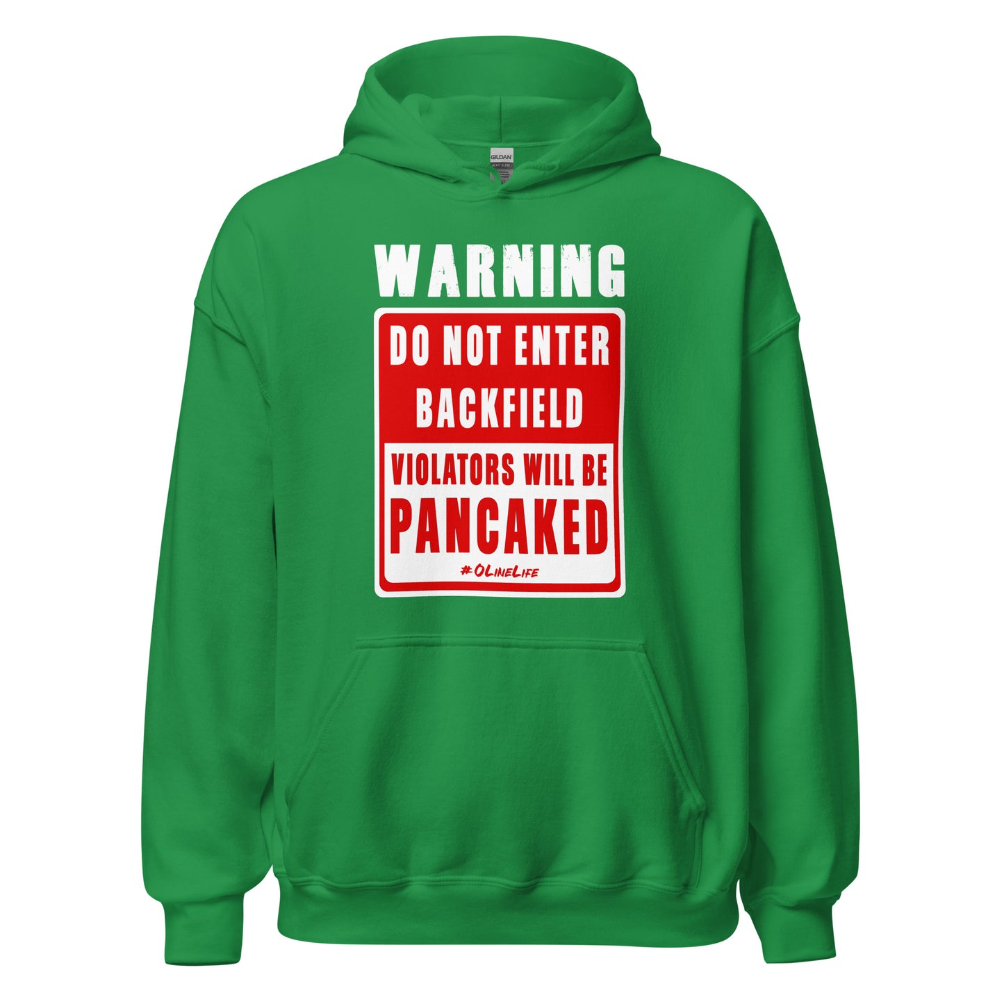 Do Not Enter Backfield Hoodie