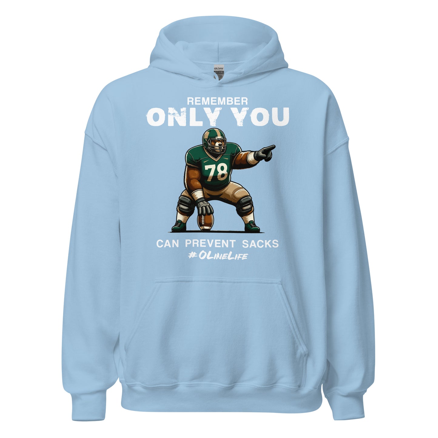 Only You Can Prevent Sacks Hoodie