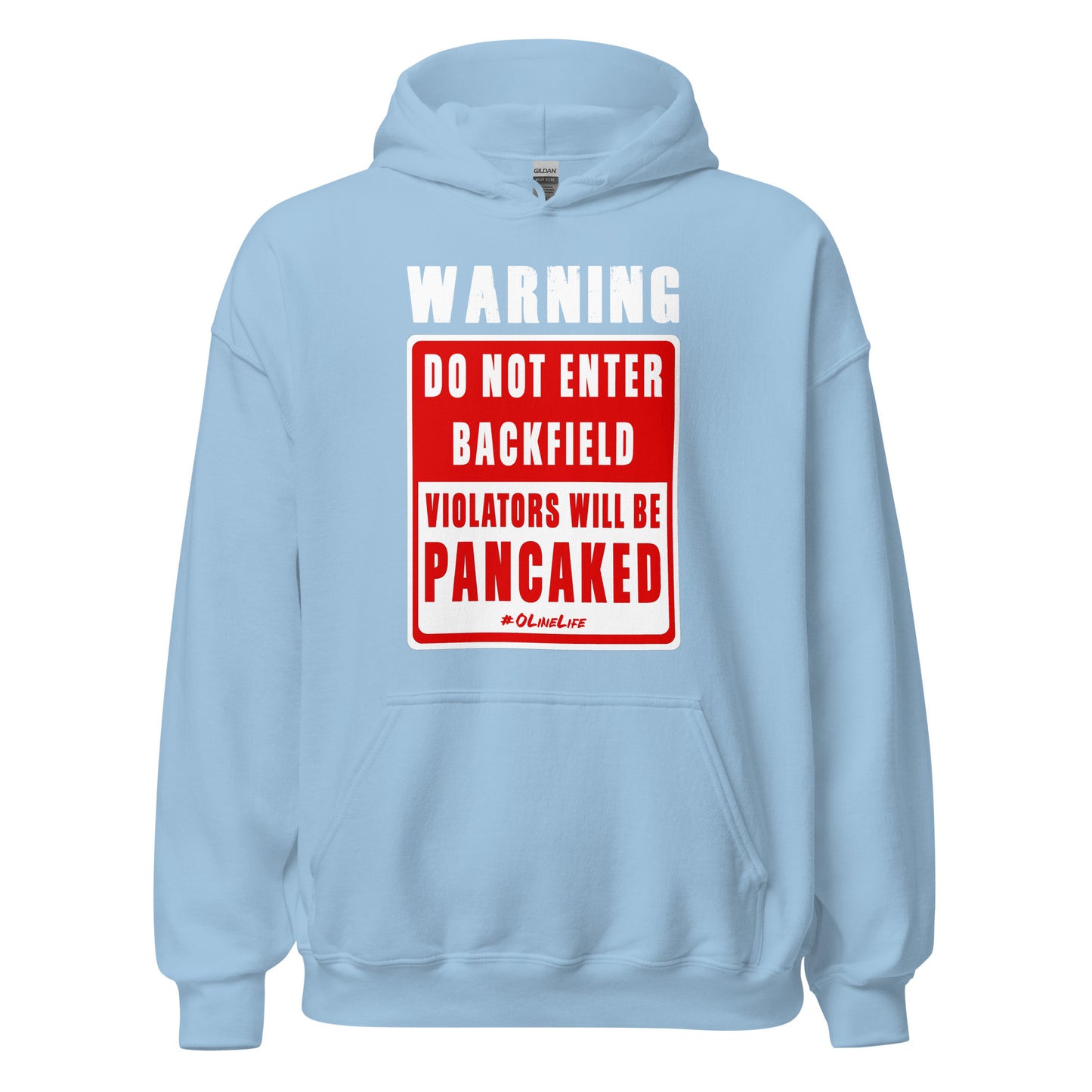 Do Not Enter Backfield Hoodie