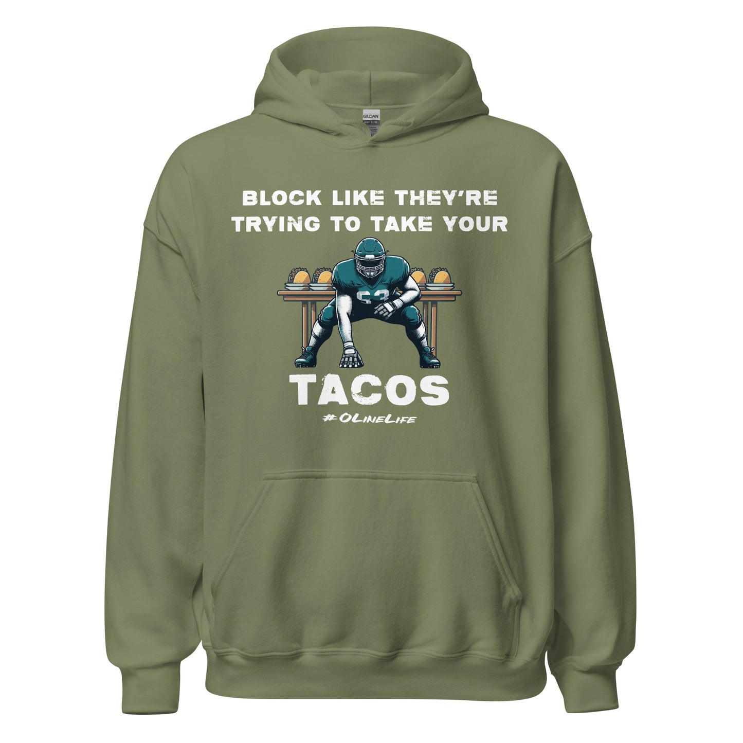 Blocking Tacos Hoodie