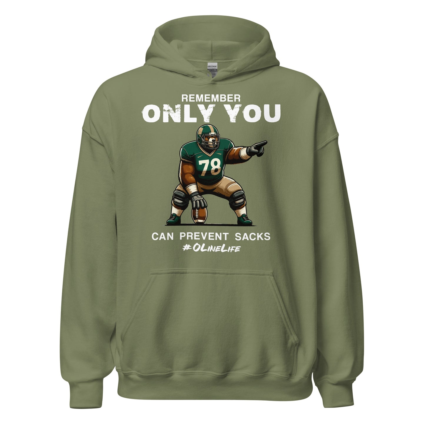 Only You Can Prevent Sacks Hoodie