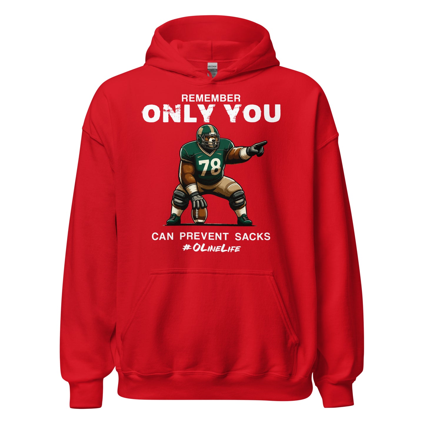 Only You Can Prevent Sacks Hoodie