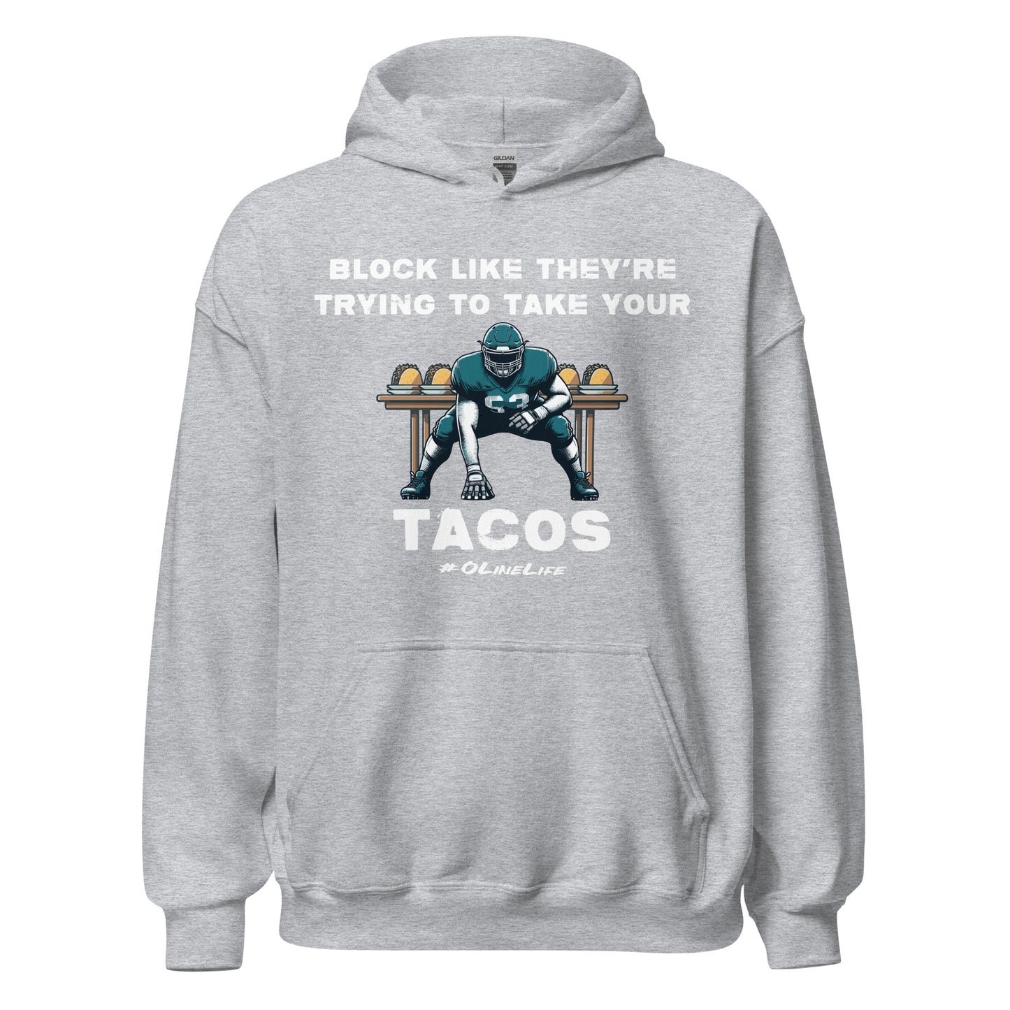 Blocking Tacos Hoodie