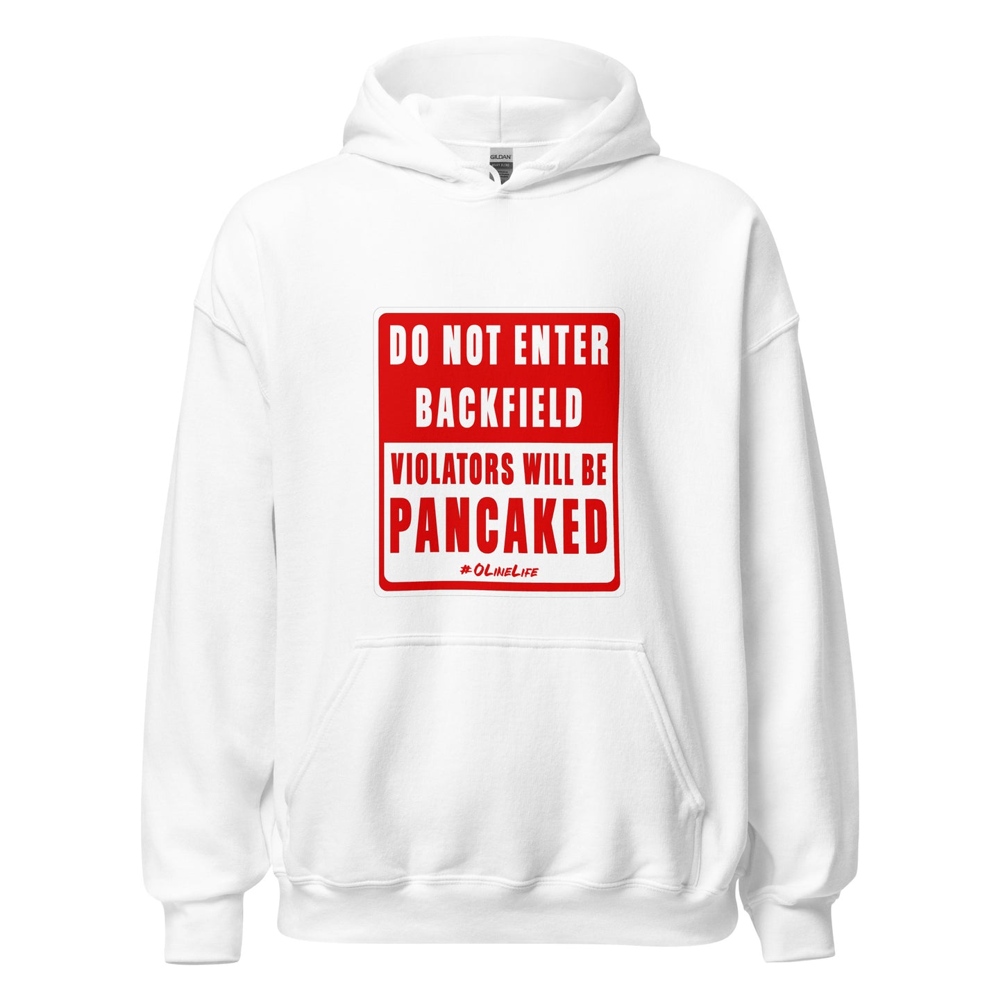 Do Not Enter Backfield Hoodie