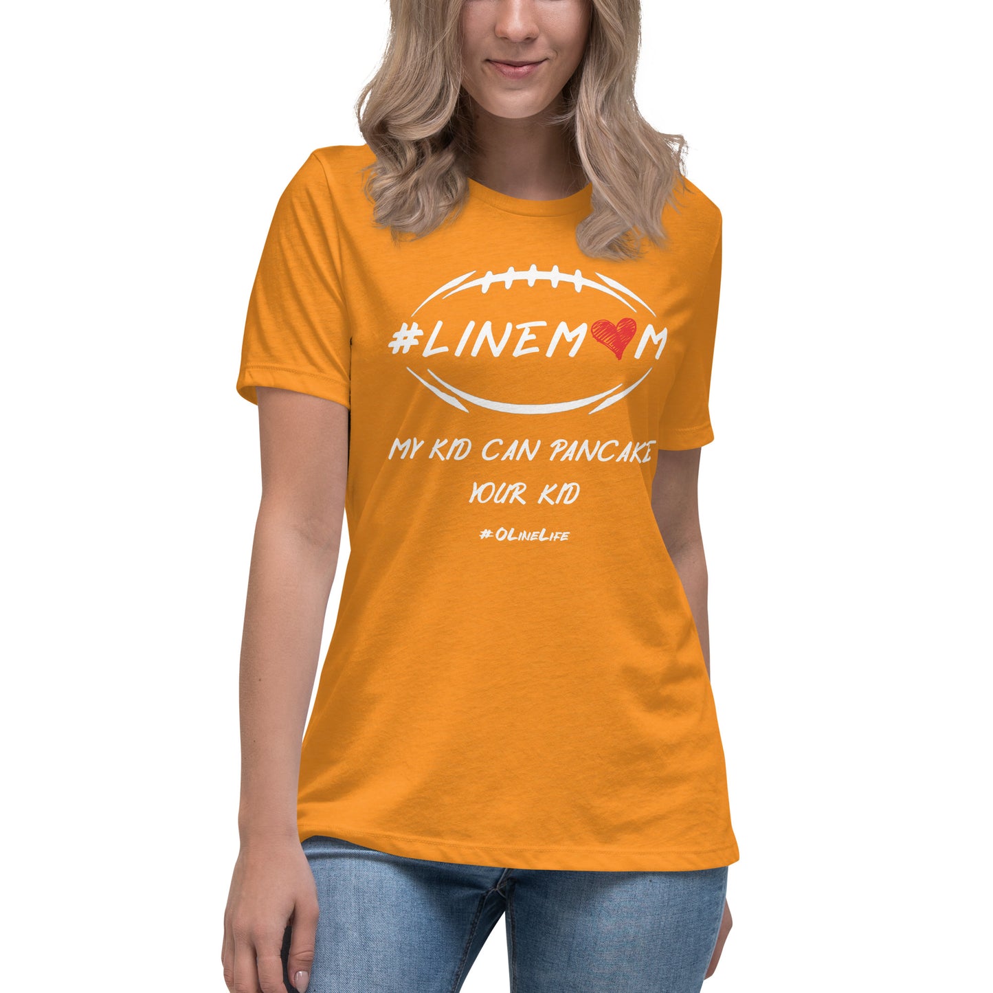 LineMom Pancake Ladies Relaxed T Shirt