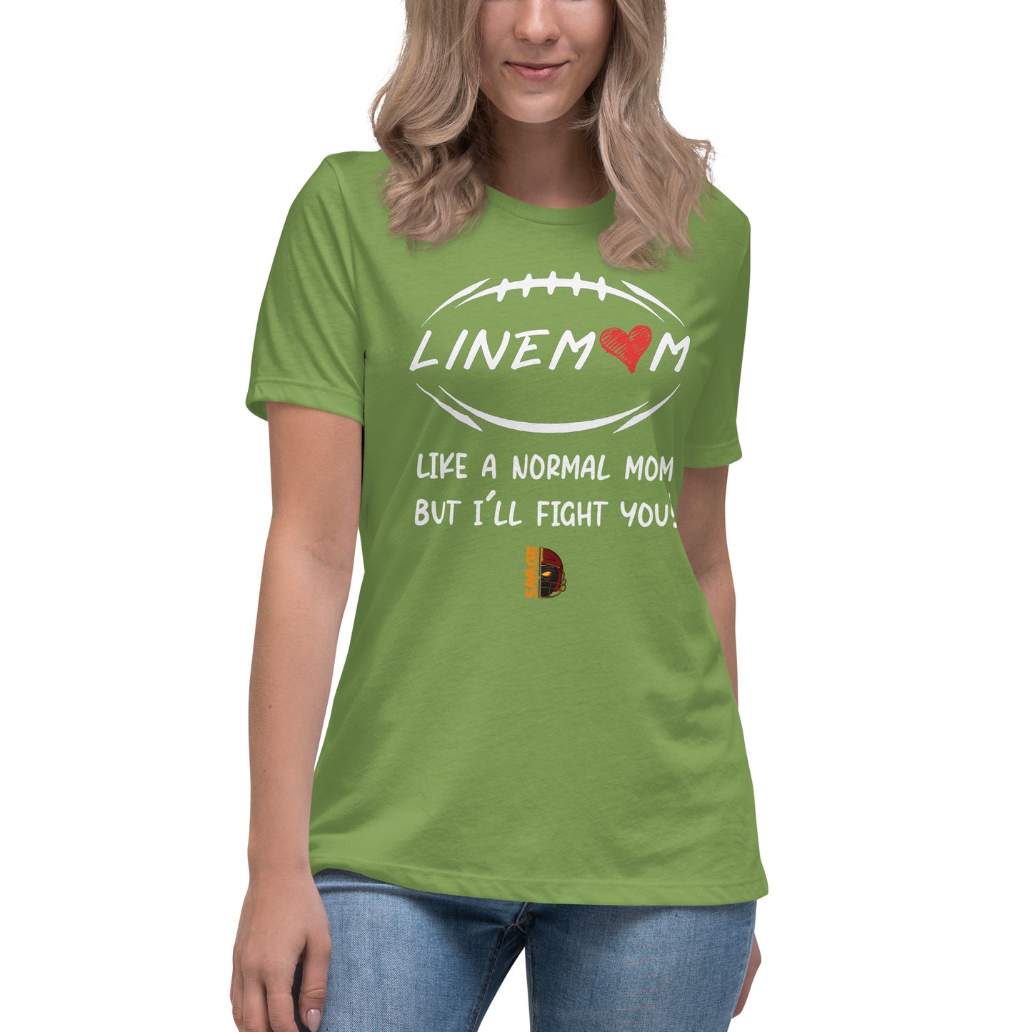 LineMom Fight You Ladies Relaxed T Shirt