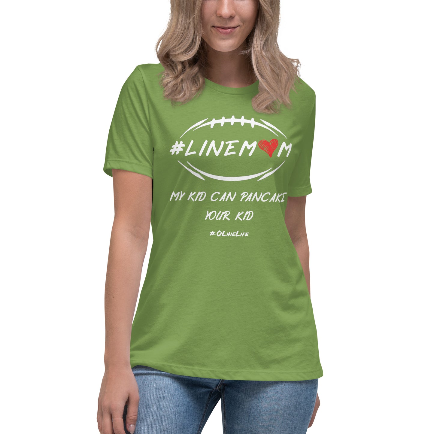 LineMom Pancake Ladies Relaxed T Shirt