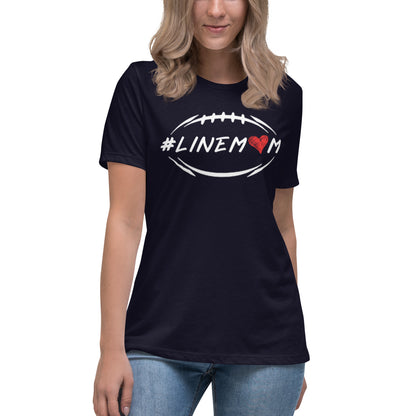 LineMom Ladies Relaxed T Shirt