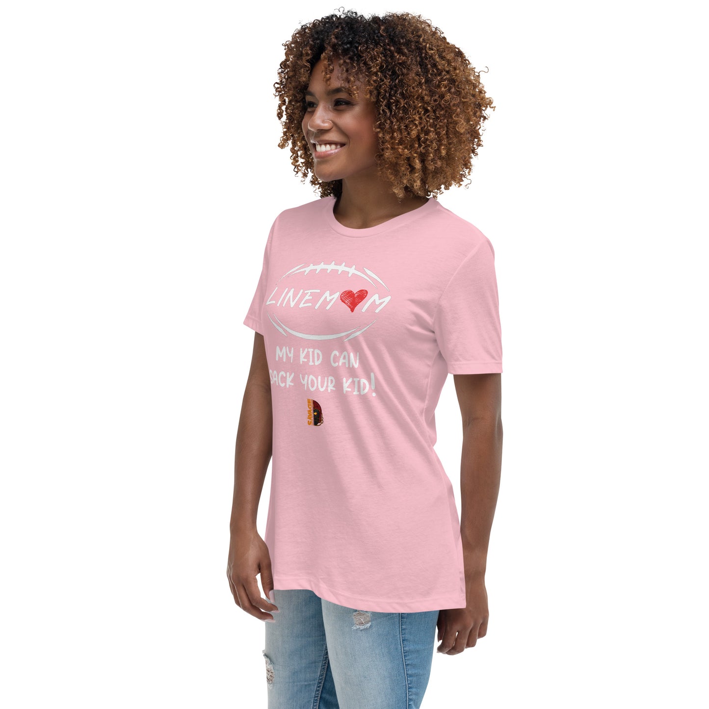 LineMom Sack Ladies Relaxed T Shirt