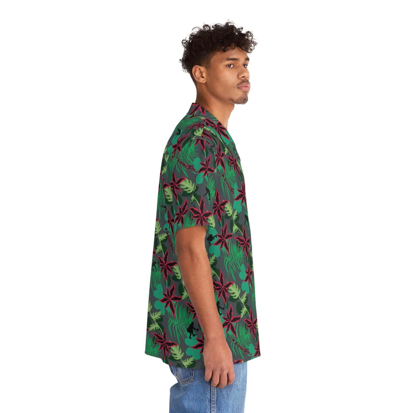 Linemen in Paradise Hawaiian Shirt