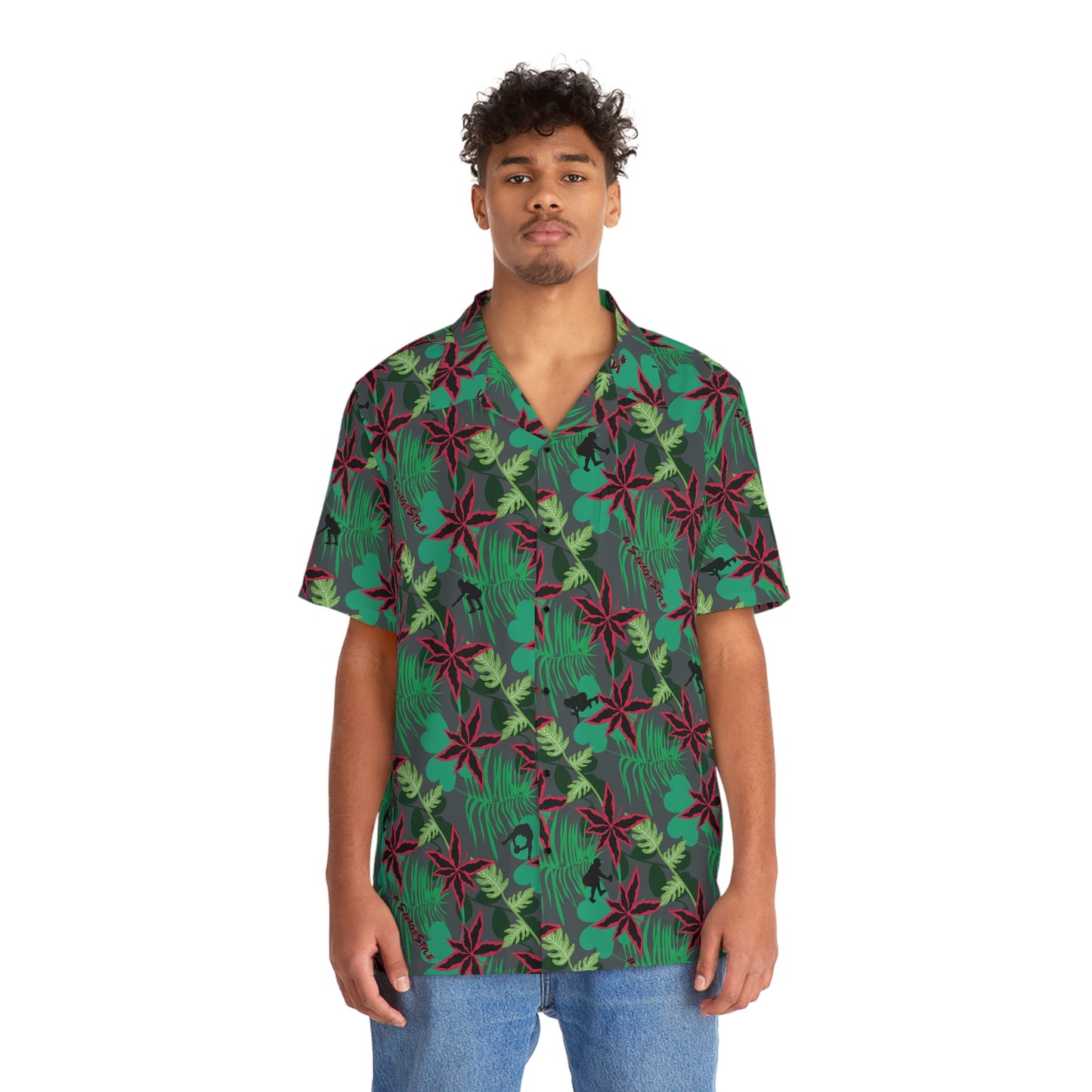 Linemen in Paradise Hawaiian Shirt