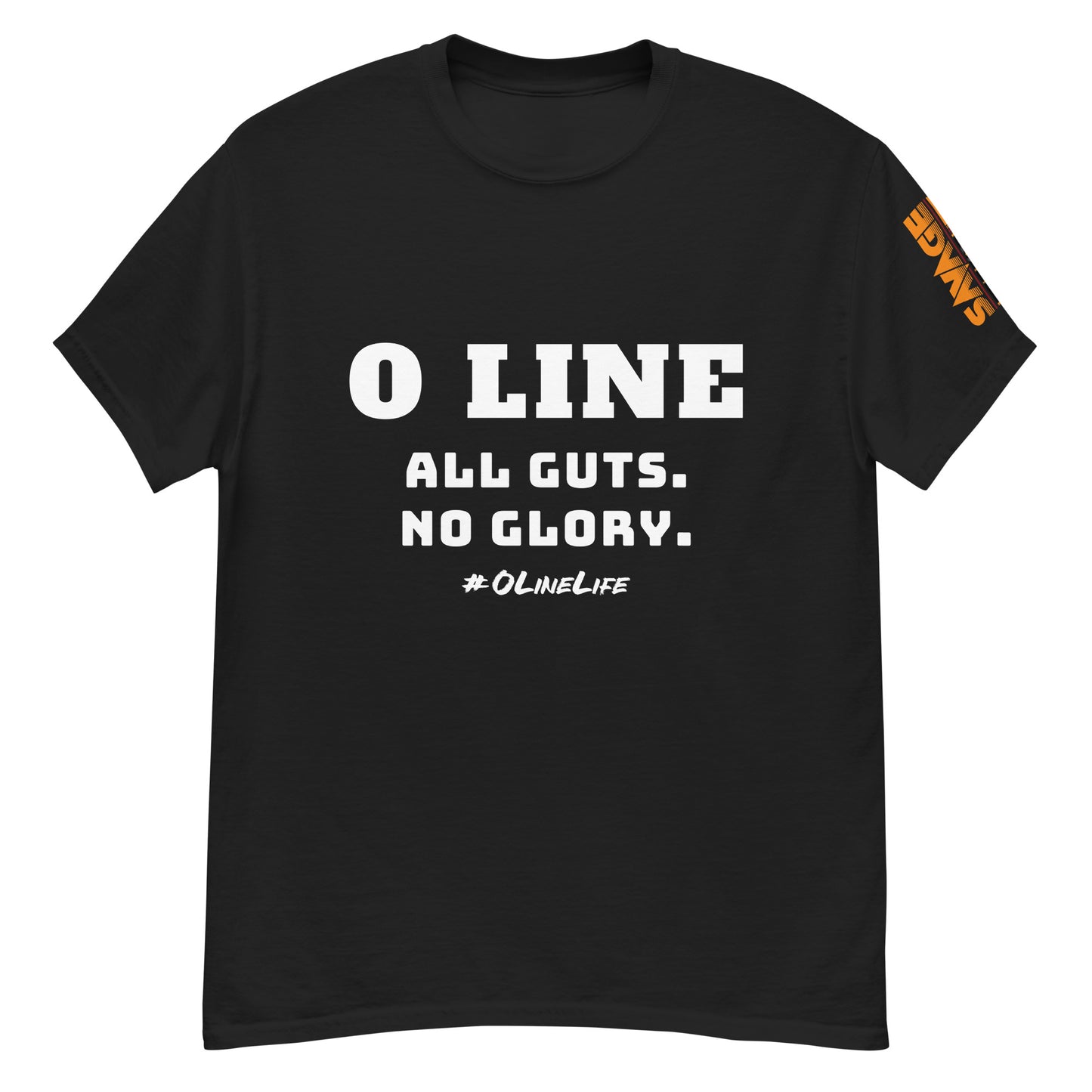 All Guts No Glory O Line T Shirt