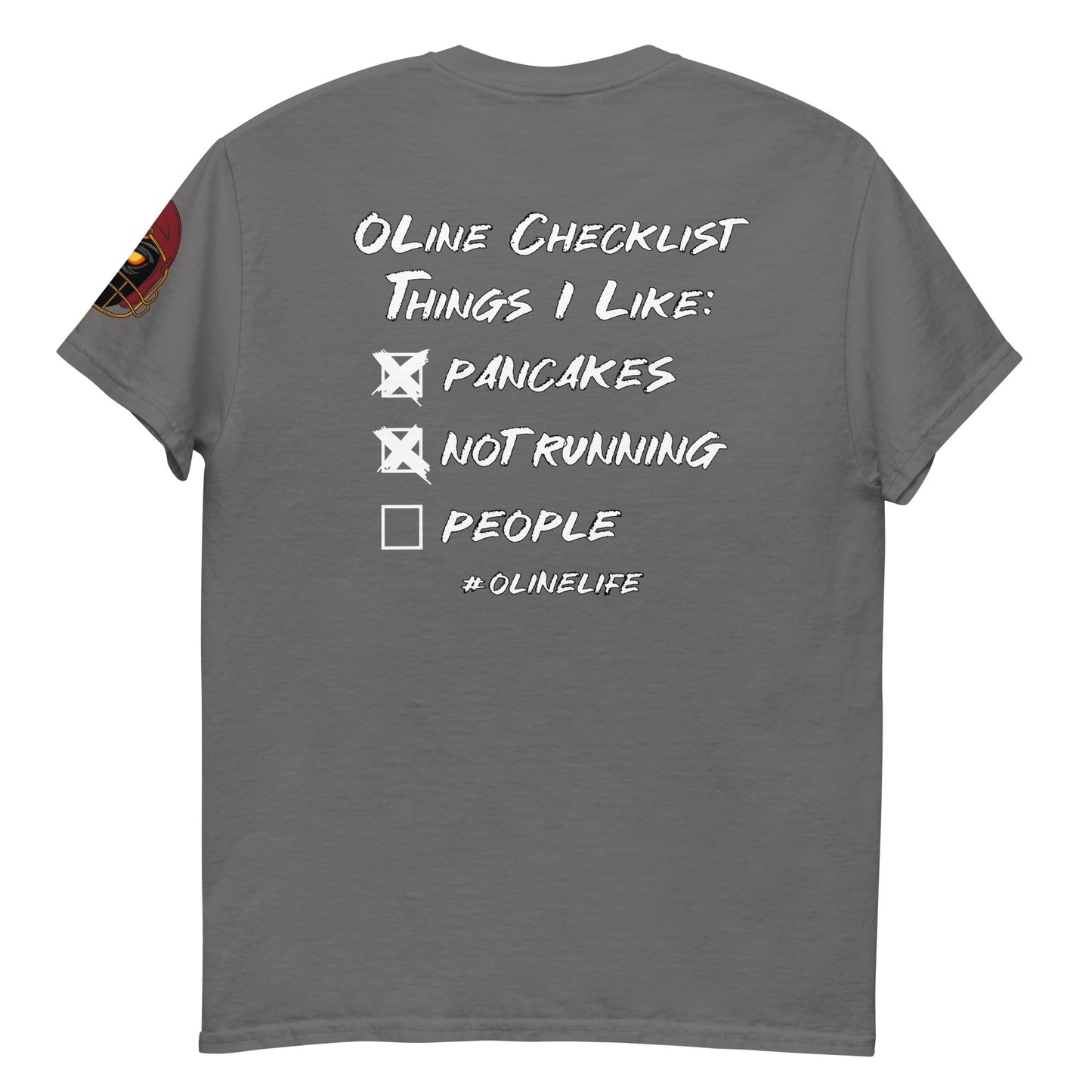 Offensive Lineman Checklist T Shirt