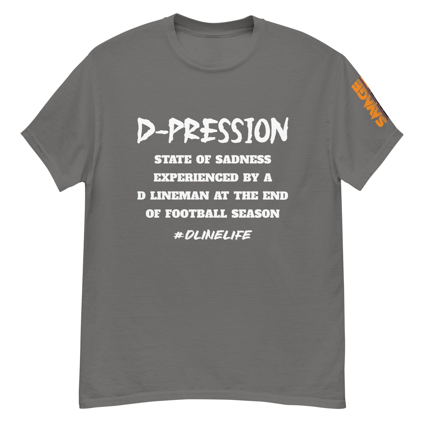 Defensive Lineman D-pression classic tee