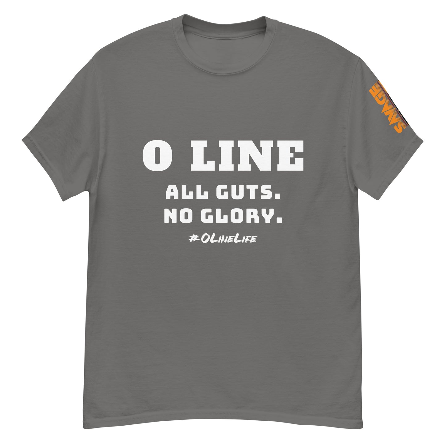 All Guts No Glory O Line T Shirt