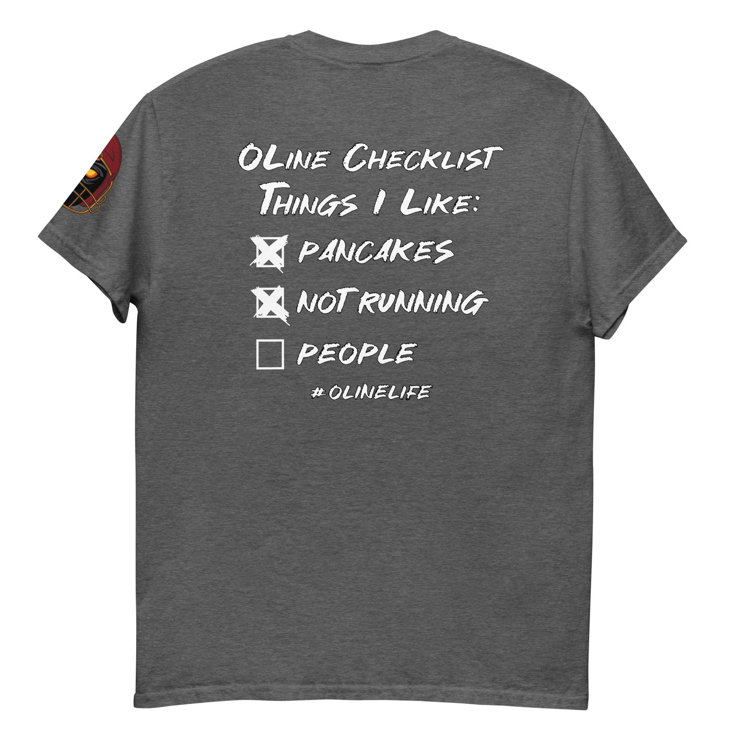 Offensive Lineman Checklist T Shirt