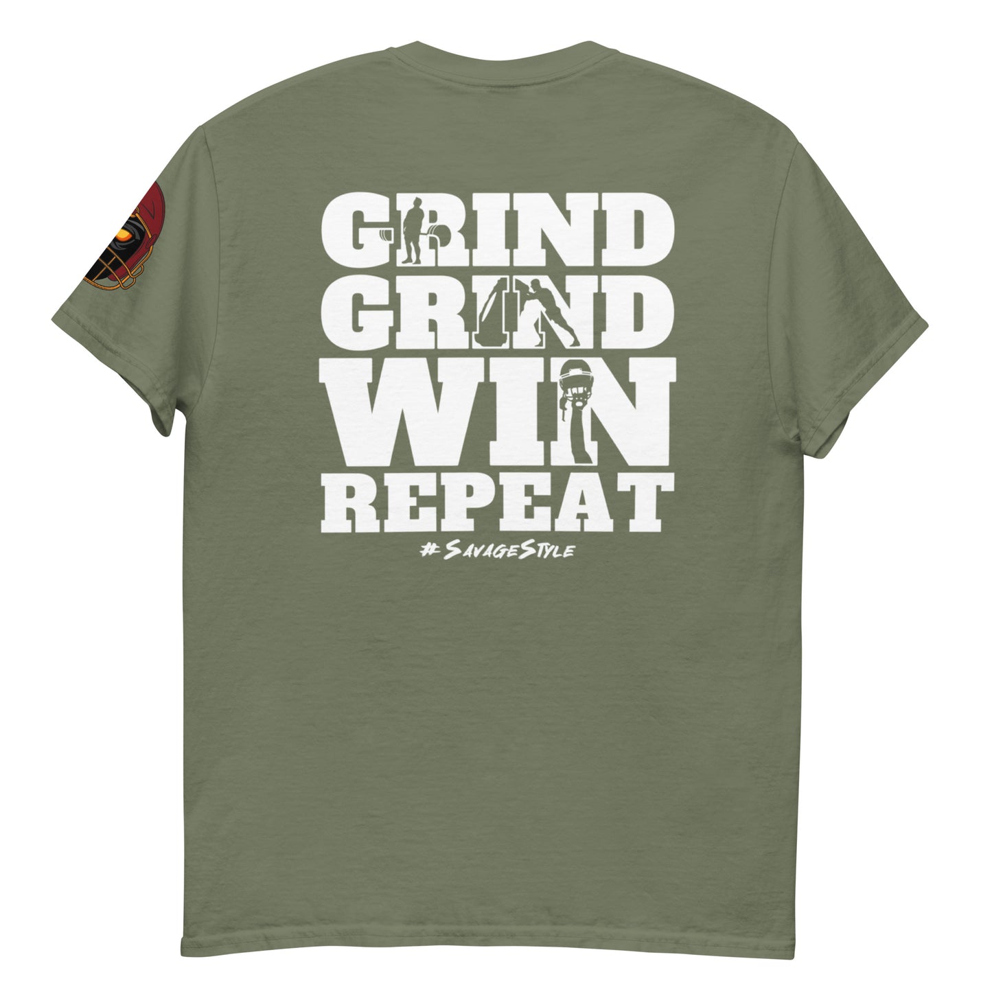 Grind Win Repeat classic tee