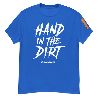 Hand In The Dirt Offensive Line classic tee