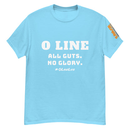 All Guts No Glory O Line T Shirt