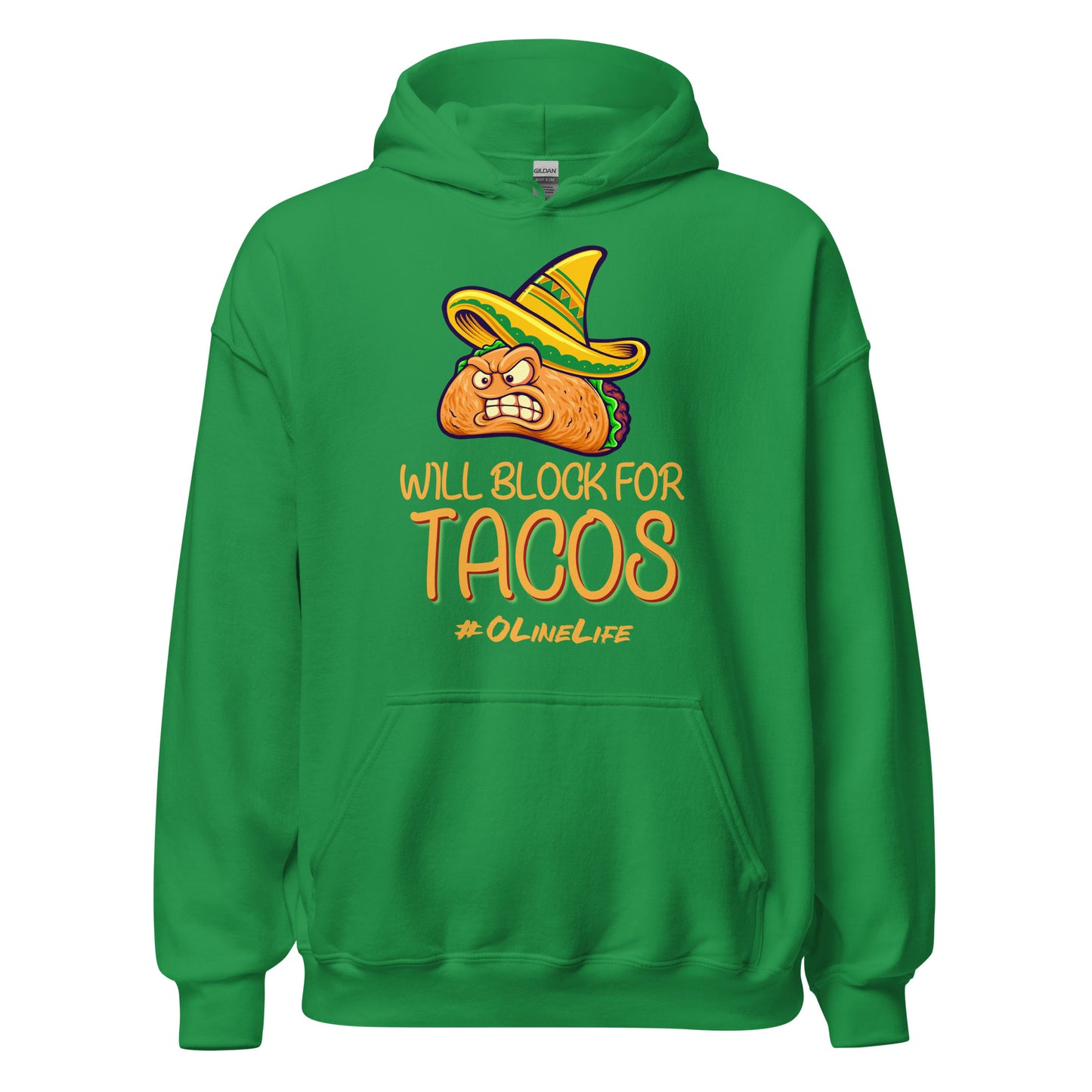 Will Block For Tacos Hoodie