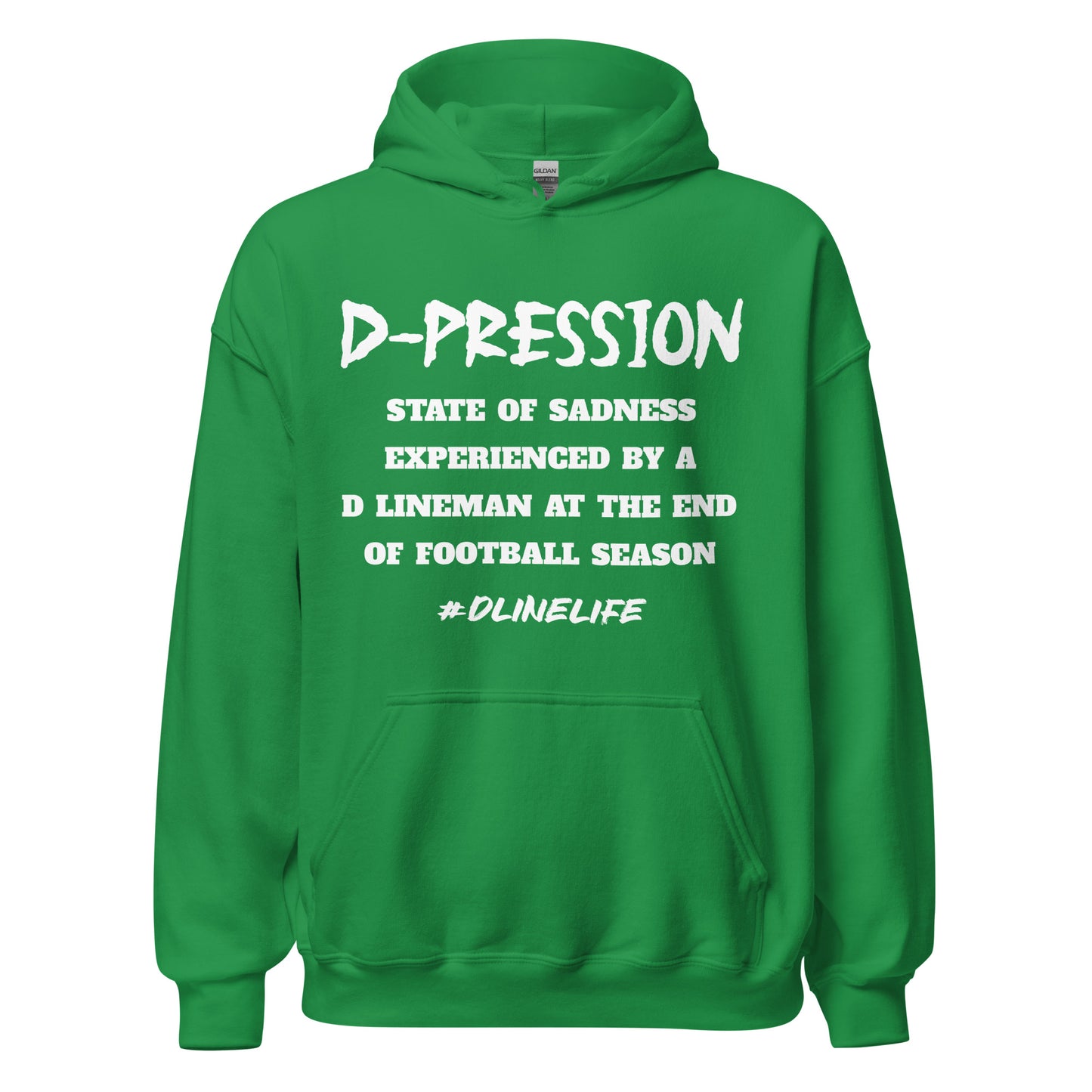 Defensive Lineman D-pression Hoodie