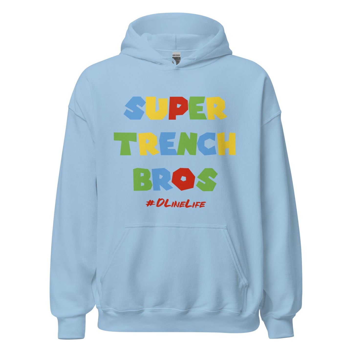 Super Trench Bros D Line Hoodie