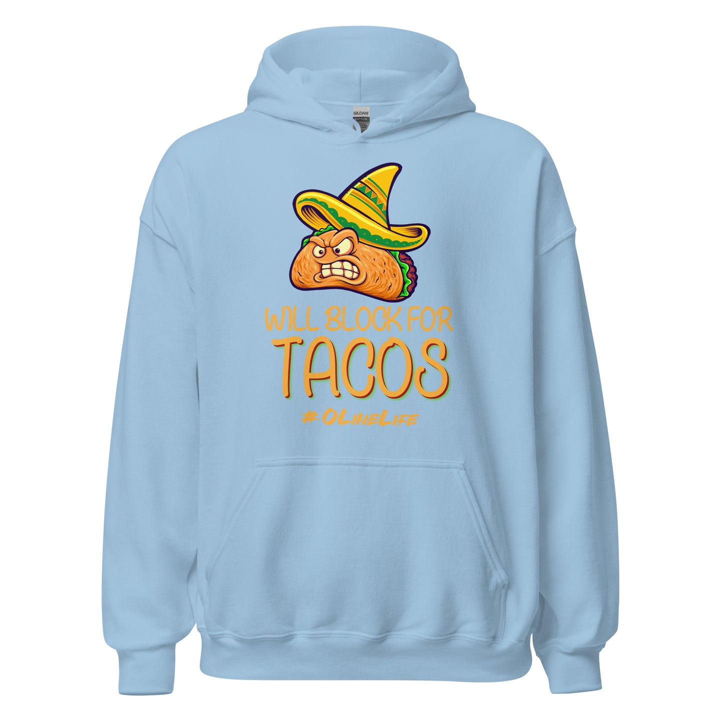 Will Block For Tacos Hoodie