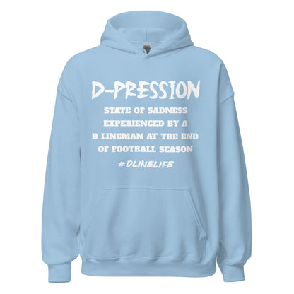 Defensive Lineman D-pression Hoodie