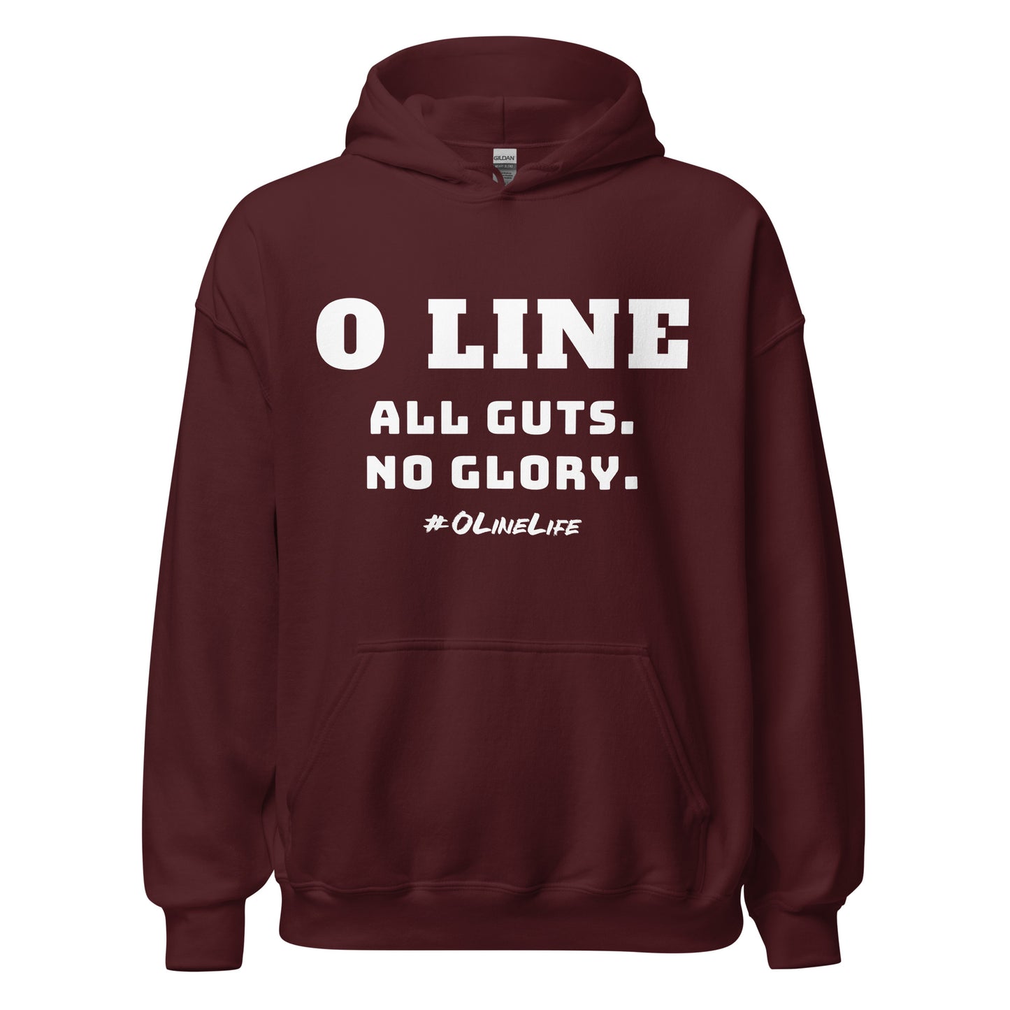 All Guts No Glory O Line Hoodie