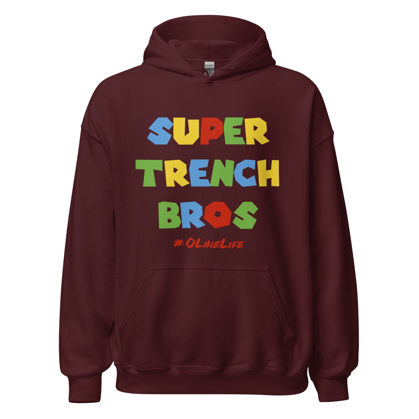 Super Trench Bros O Line Hoodie