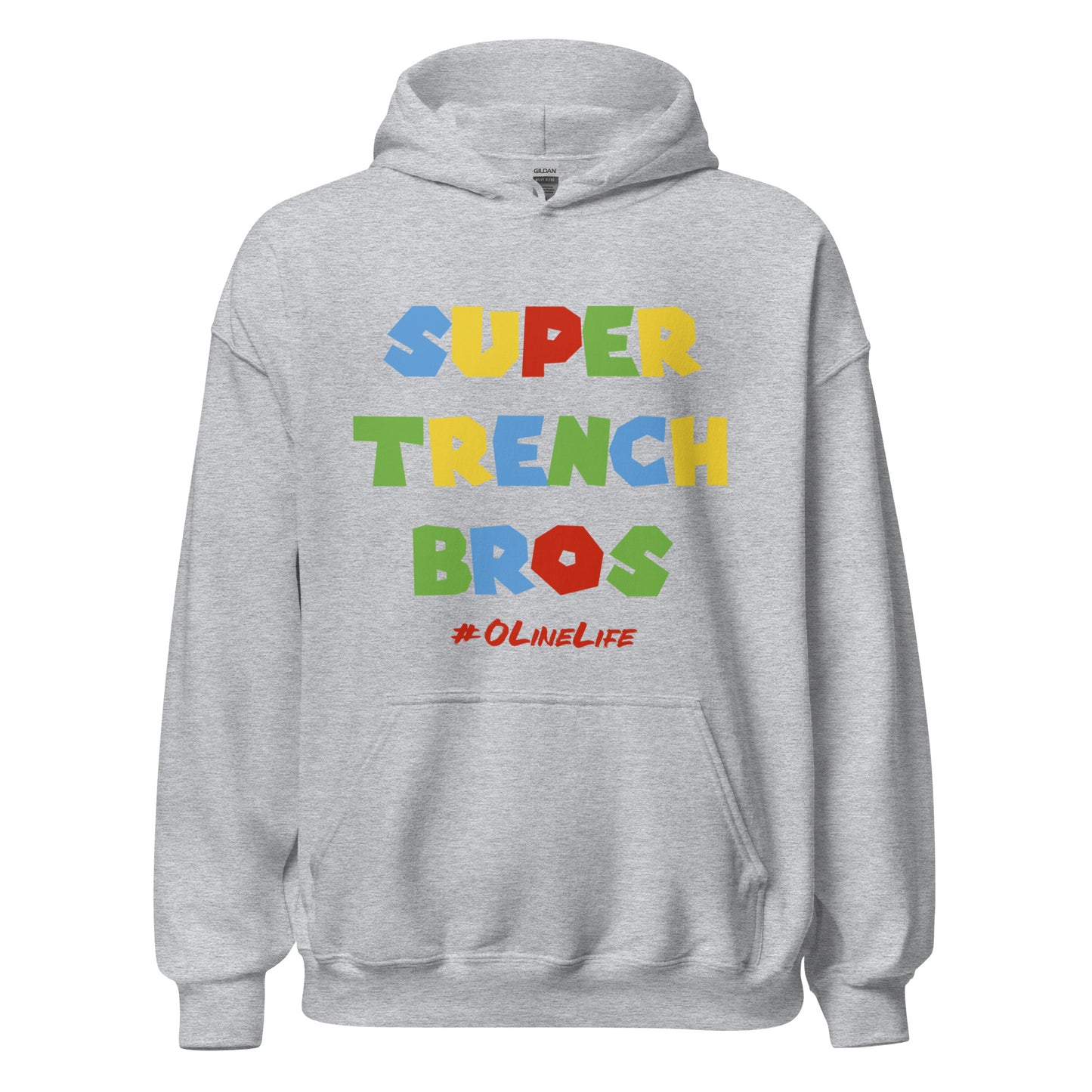 Super Trench Bros O Line Hoodie