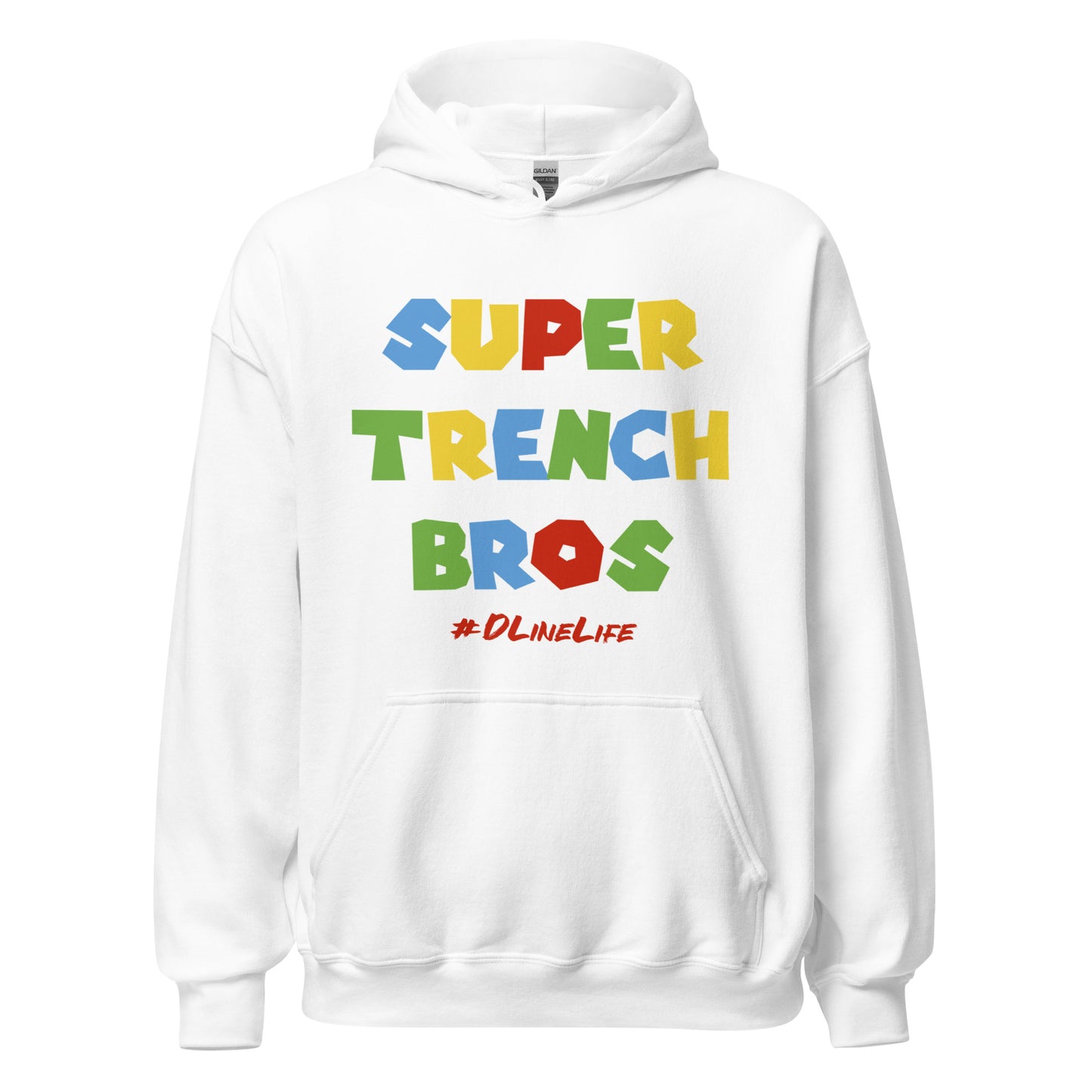 Super Trench Bros D Line Hoodie