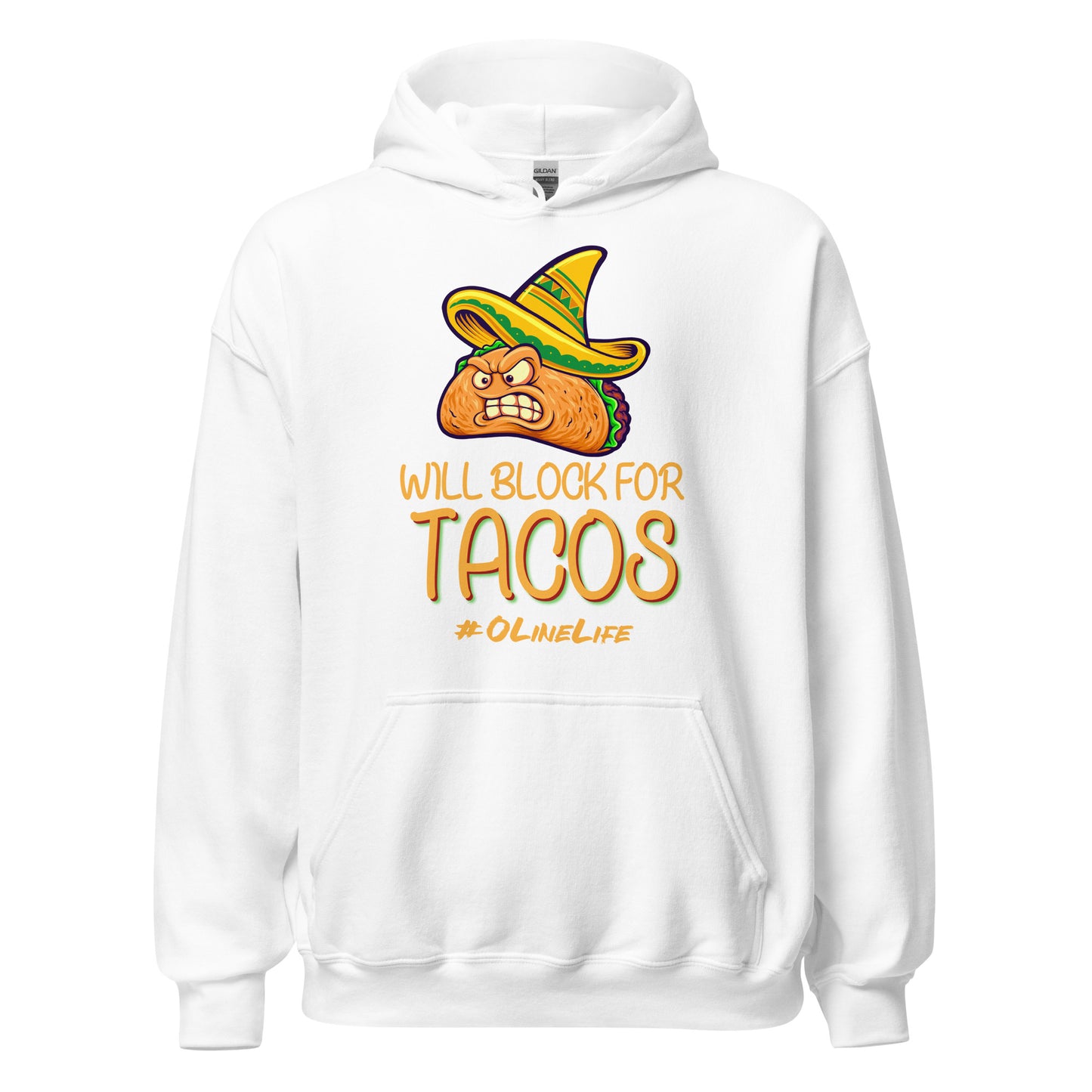 Will Block For Tacos Hoodie